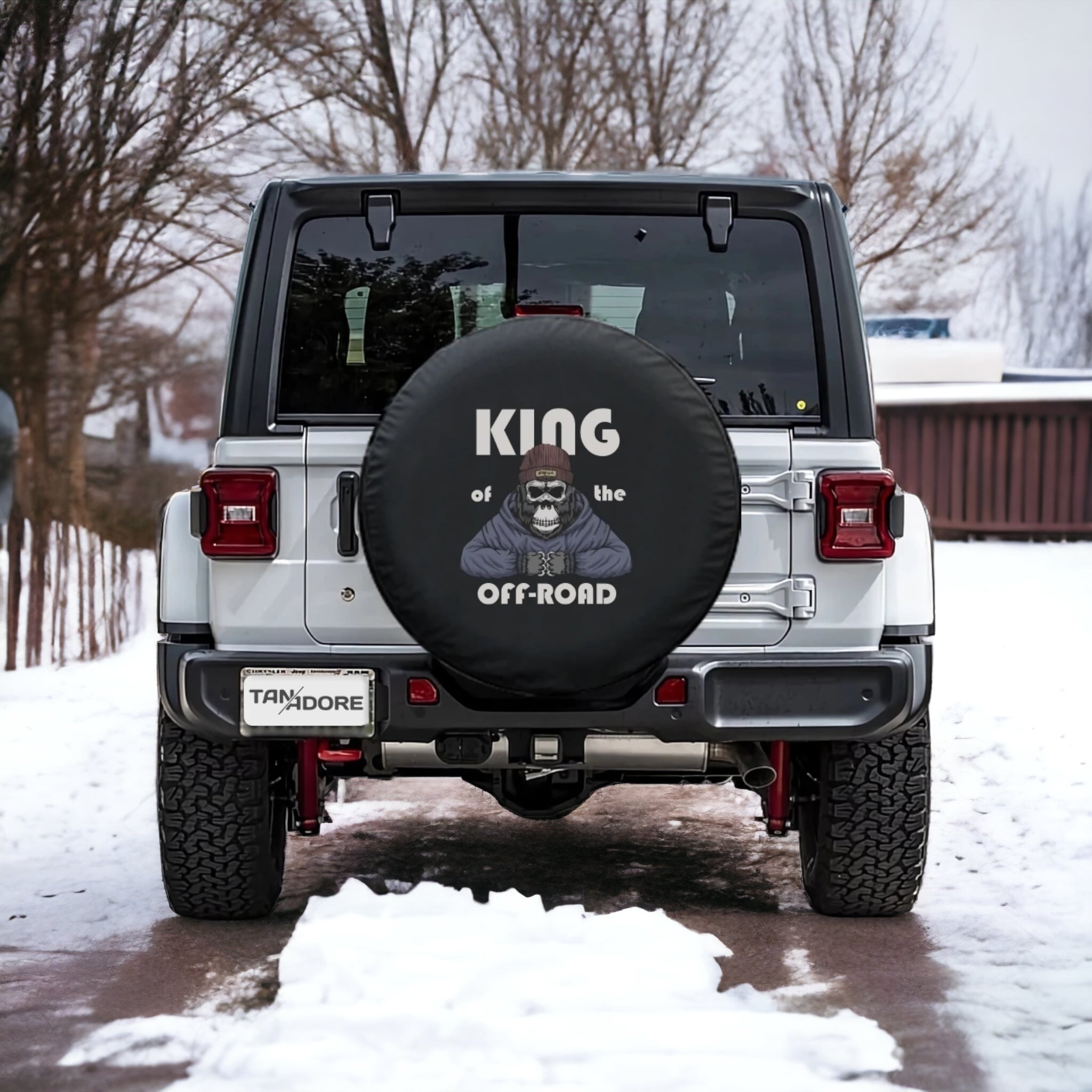 King Of The Offroad Spare Wheel Tire Cover
